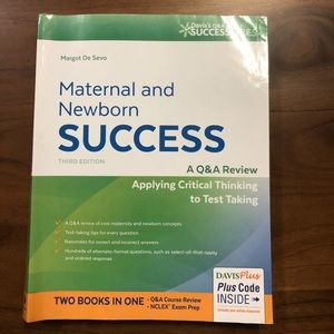 Maternal & newborn success nursing book